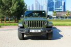 Green Jeep Wrangler 80th Anniversary Limited Edition 2021 for rent in Dubai 8